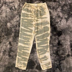 Hard Tail Boho Tie Dye Jogger Pants Medium